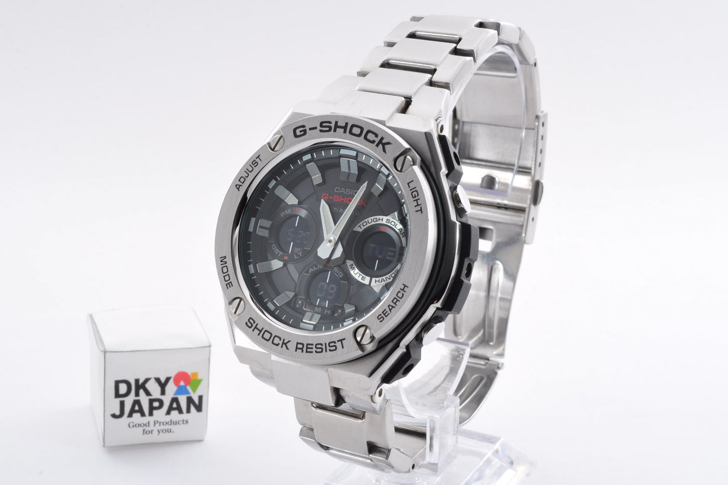 CASIO G-SHOCK GST-W110D-1AJF G-STEEL Multiband 6 men Watch 5444 Used From Japan