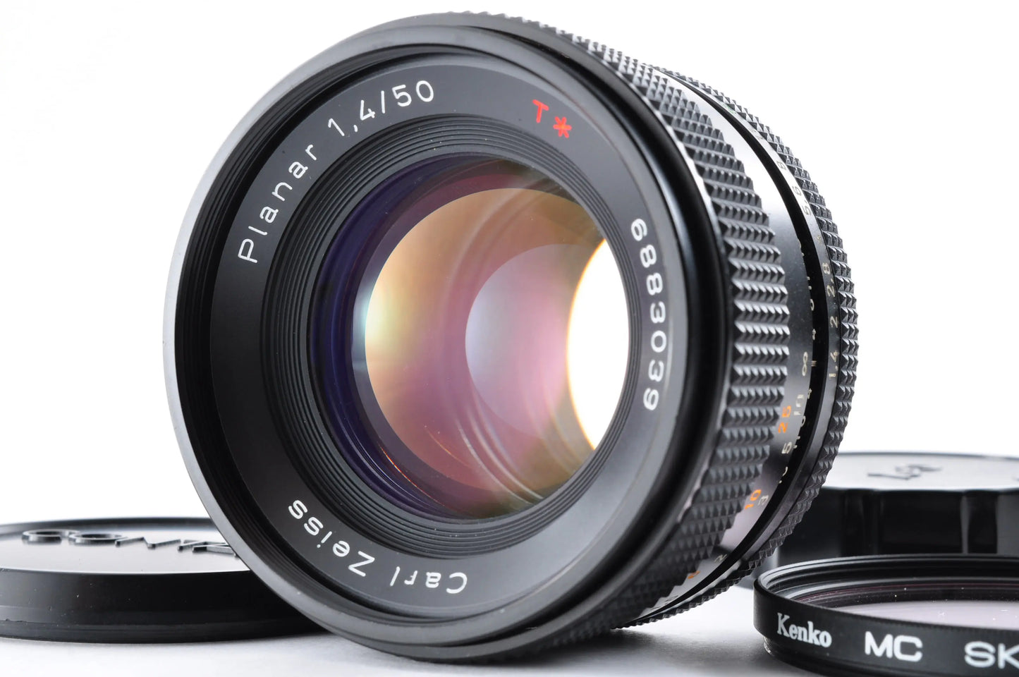 Contax Carl Zeiss Planar T* 50mm f/1.4 MMJ Maintained Standard Prime Lens From Japan #6883039