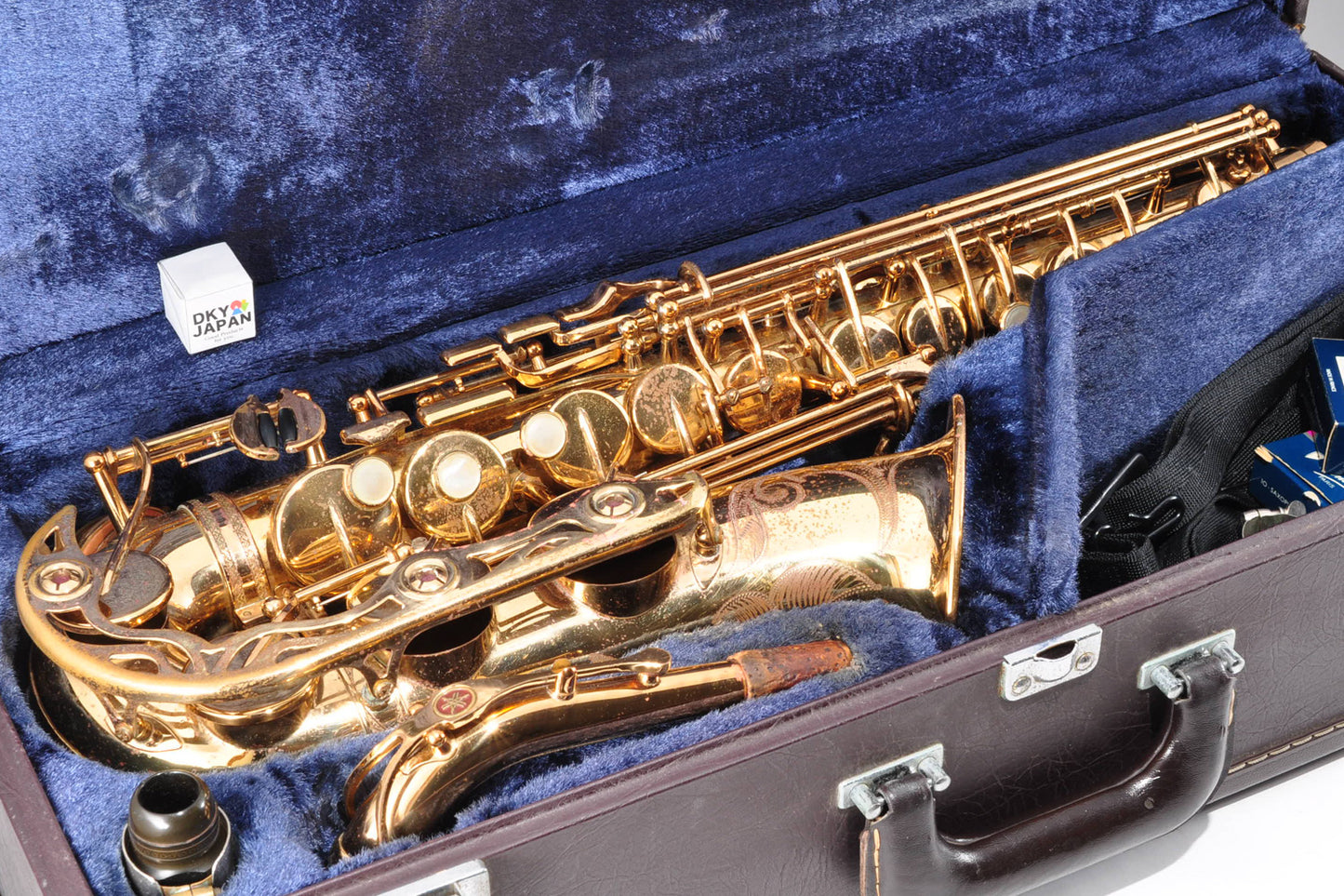 Yamaha YAS-62 Alto Saxophone First Model Made In Japan w/Case Mouthpiece Used From Japan #007185