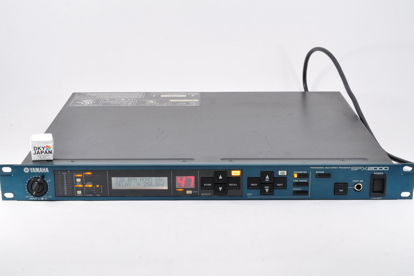 Yamaha SPX2000 Professional Digital Multi Effects Processor Made In Japan Used From Japan #JAL01012