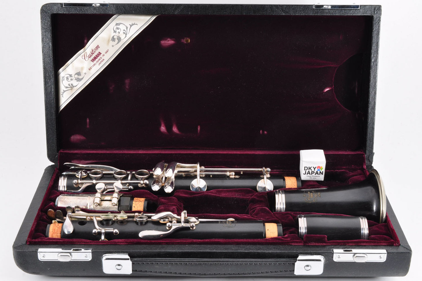 Yamaha YCL-853II Clarinet Custom SE Made In Japan w/Mouthpiece Case Used From Japan #04080