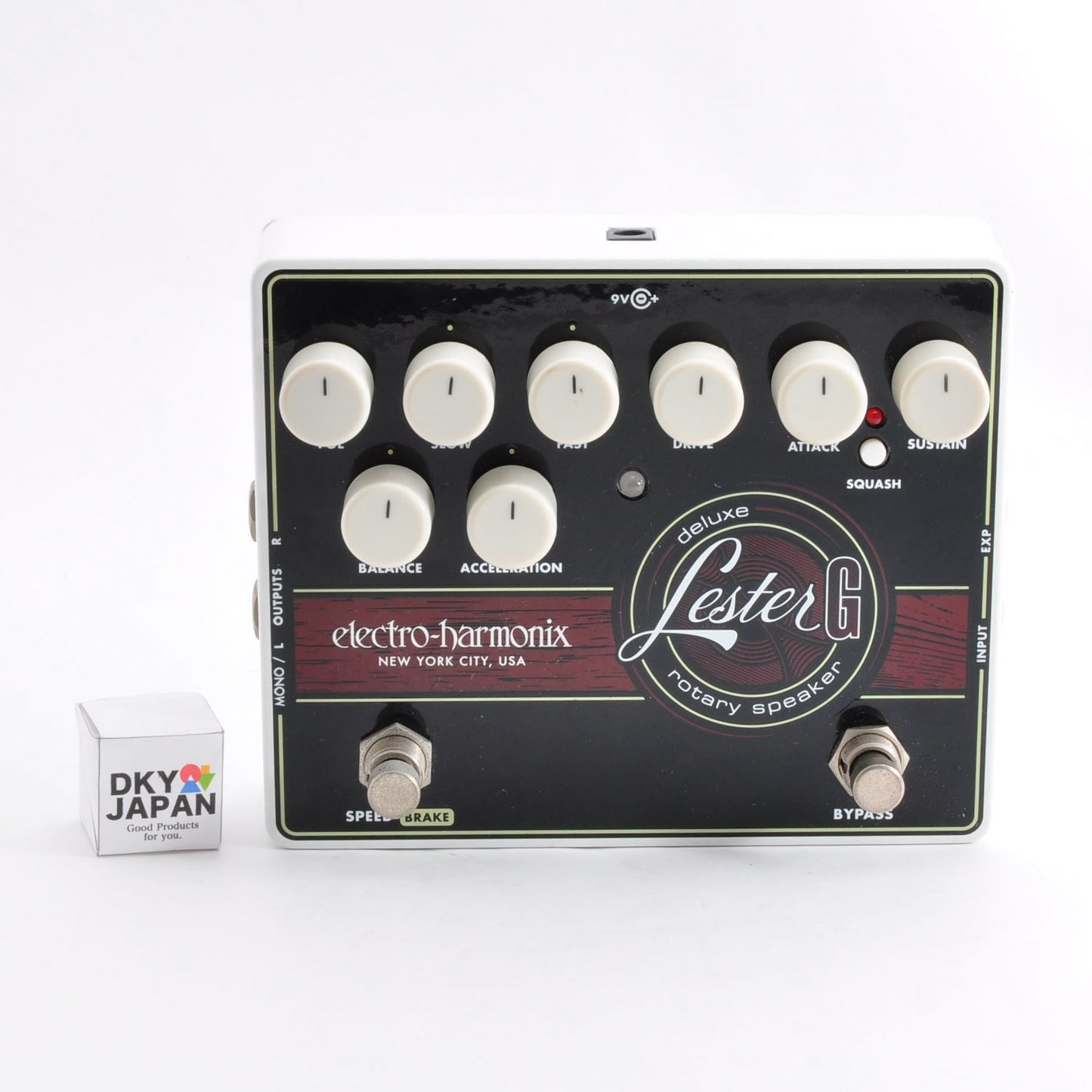Electro Harmonix Lester G Rotary Speaker Deluxe Effects Pedal Used From Japan