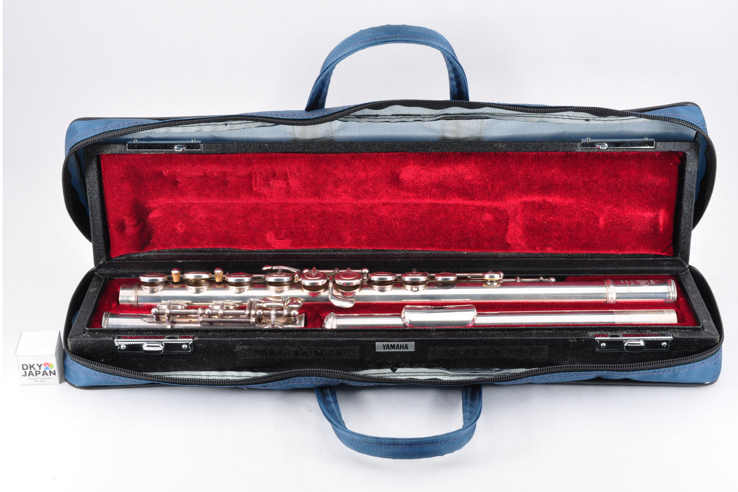 Yamaha YFL-451 Flute Silver w/Case Made In Japan Used From Japan #002613