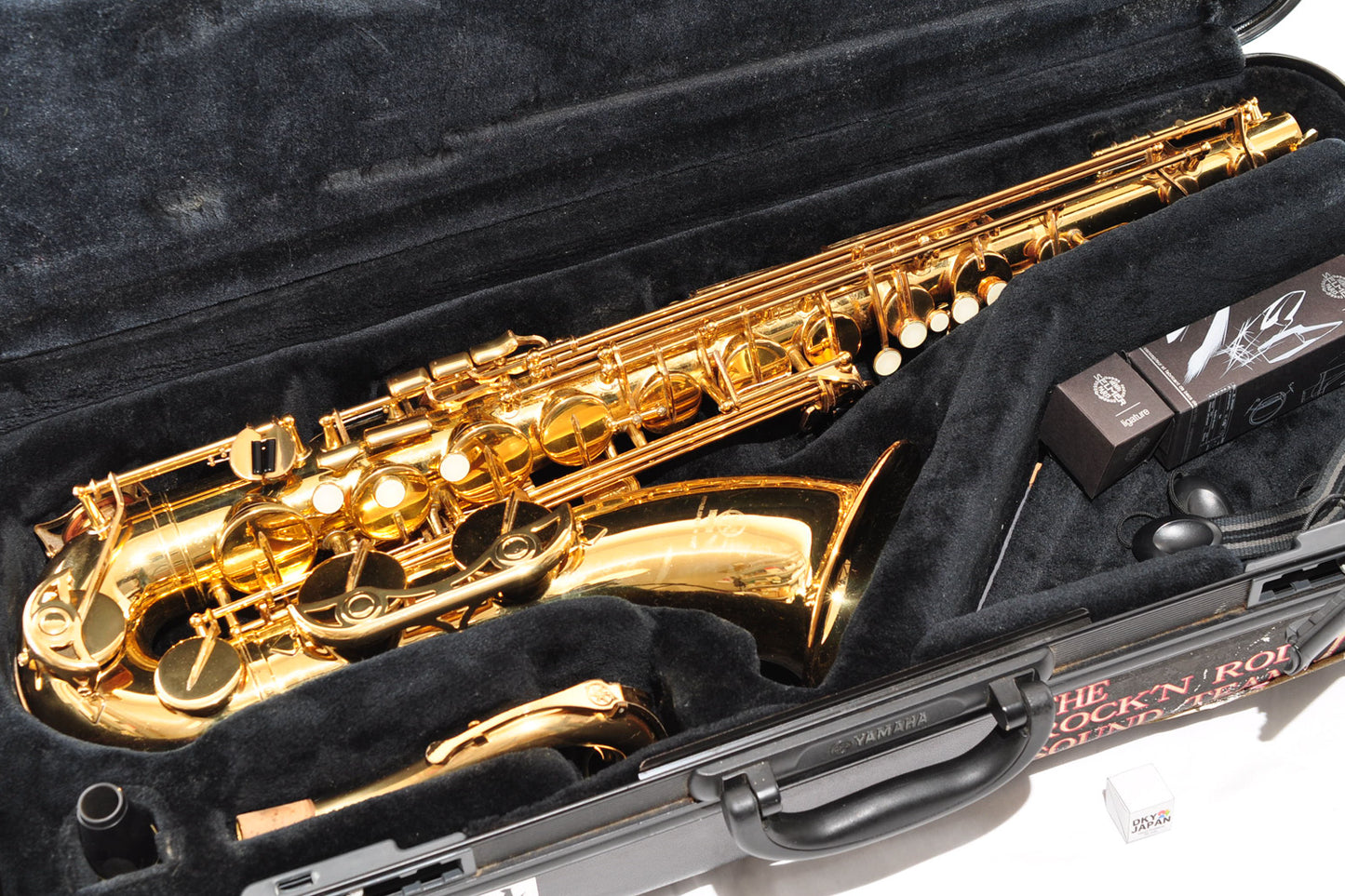 Yamaha YTS-275 Tenor Saxophone Selmer Mouthpeace Ligature w/Case Made In Japan Used From Japan #317706