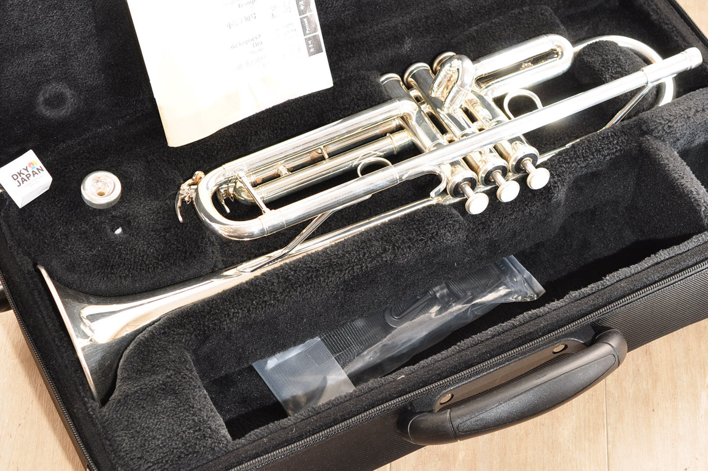 Yamaha YTR-4335GSII Trumpet Silver w/SemiHadcase & Mouthpiece Used From Japan #179933