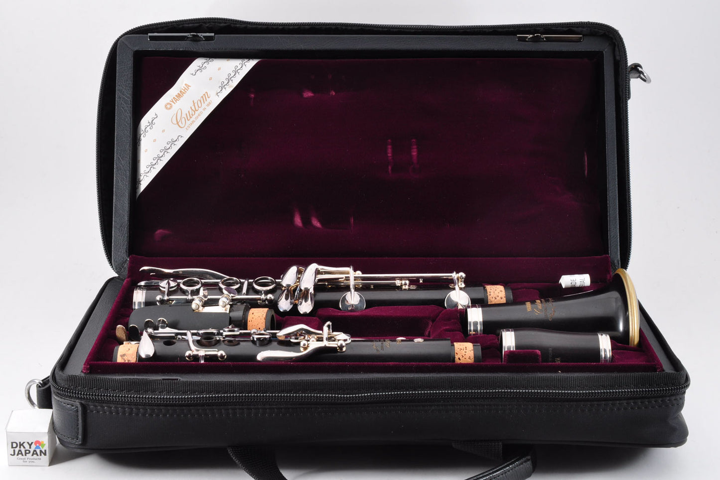 Yamaha YCL-852IIV Custom CS Clarinet Bb Made In Japan w/Case Used From Japan #08427