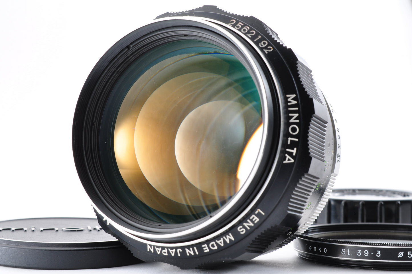 Minolta MC ROKKOR-PG 58mm F1.2 Maintained Standard Prime MF Lens From Japan #2562192