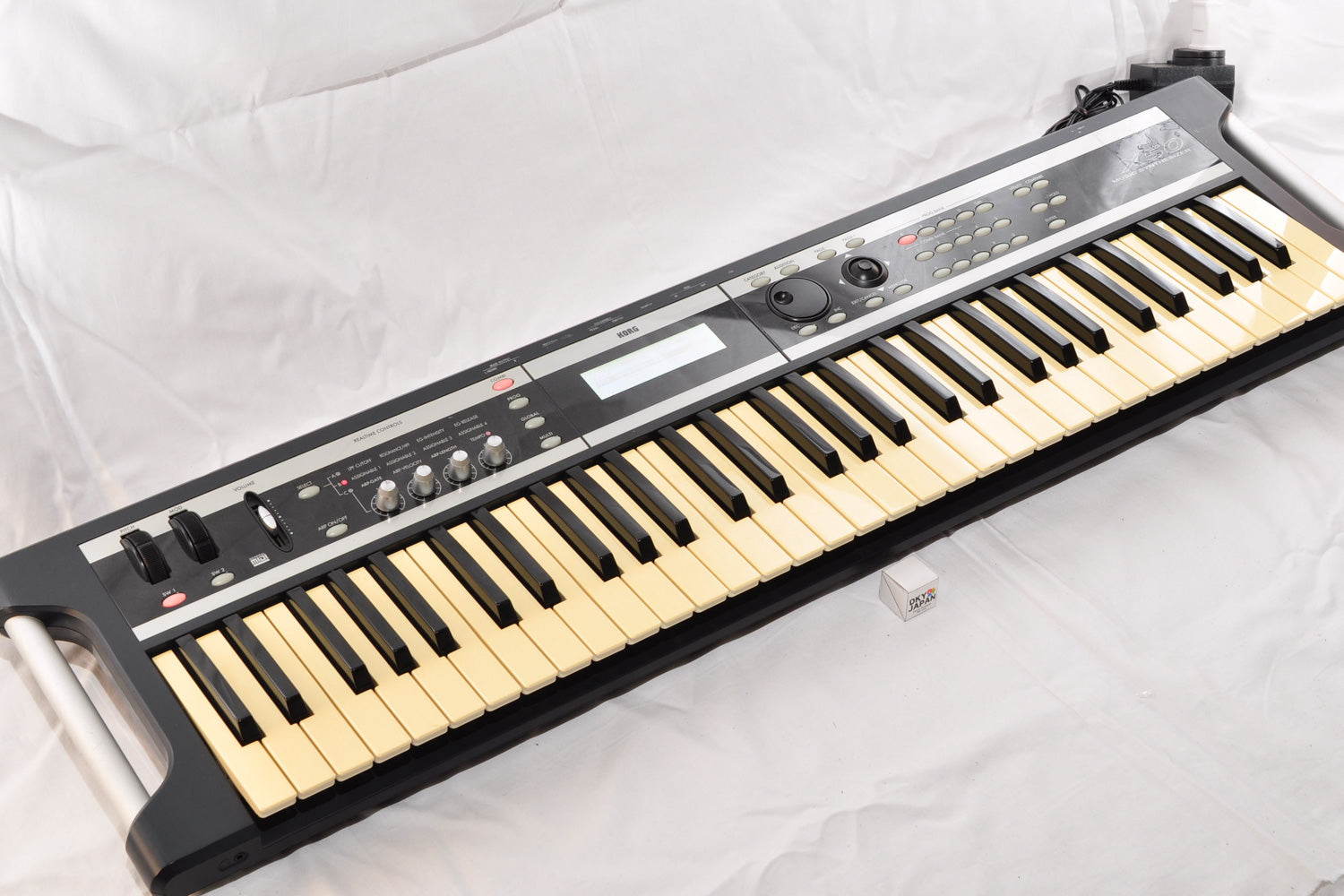 Korg X50 61-Key Synthesizer Keyboard w/Adapter Tested Working Used Fro –  DKY JAPAN