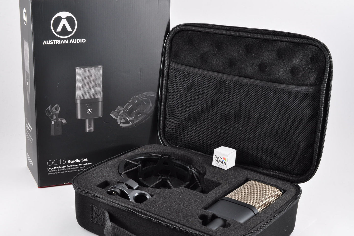 Austrian Audio OC16 Large-Diaphragm Cardioid Condenser Microphone Bundle Used From Japan