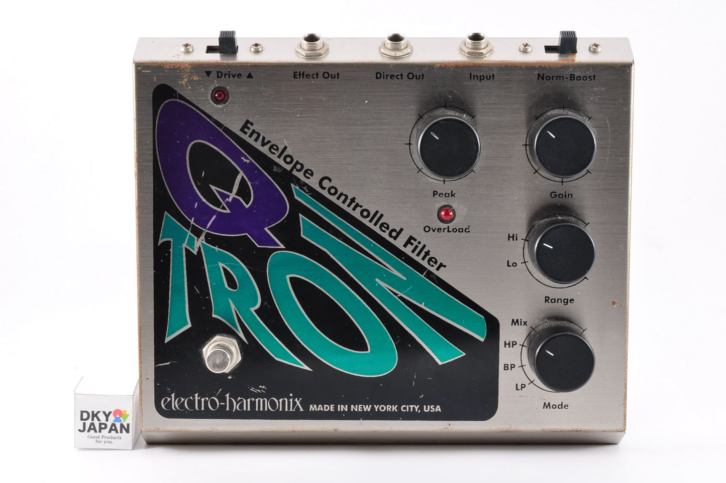 Electro Harmonix Q-Tron Envelope Controlled Filter Guitar Pedal Used From Japan