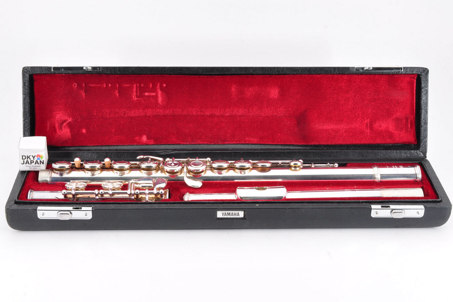 Yamaha YFL-451 Flute Silver w/Hardcase Made in Japan Used From Japan #013906