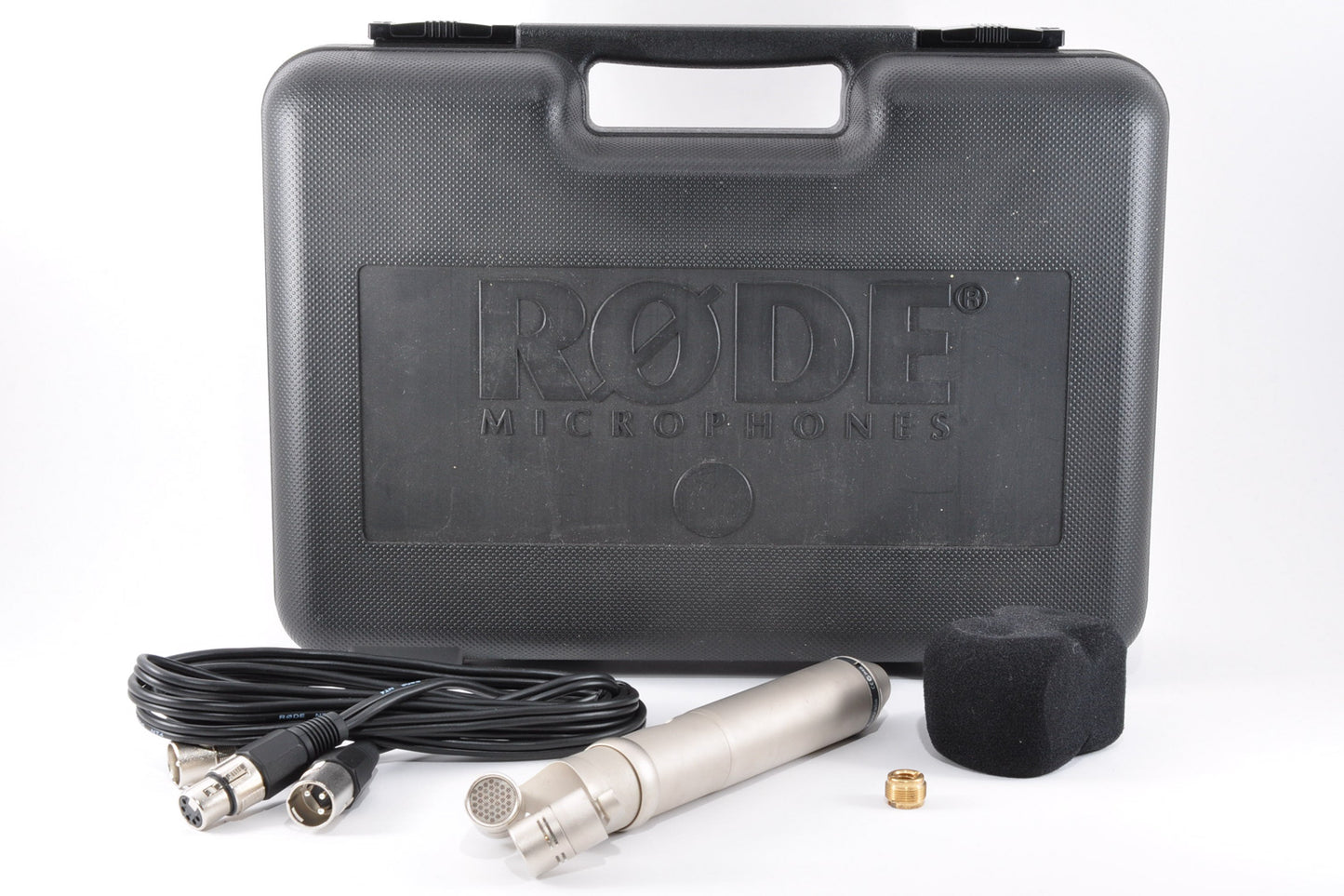 Rode NT4 Stereo X/Y Condenser Microphone w/Cable Case Windscreen Made In Australia Used From Japan #013025