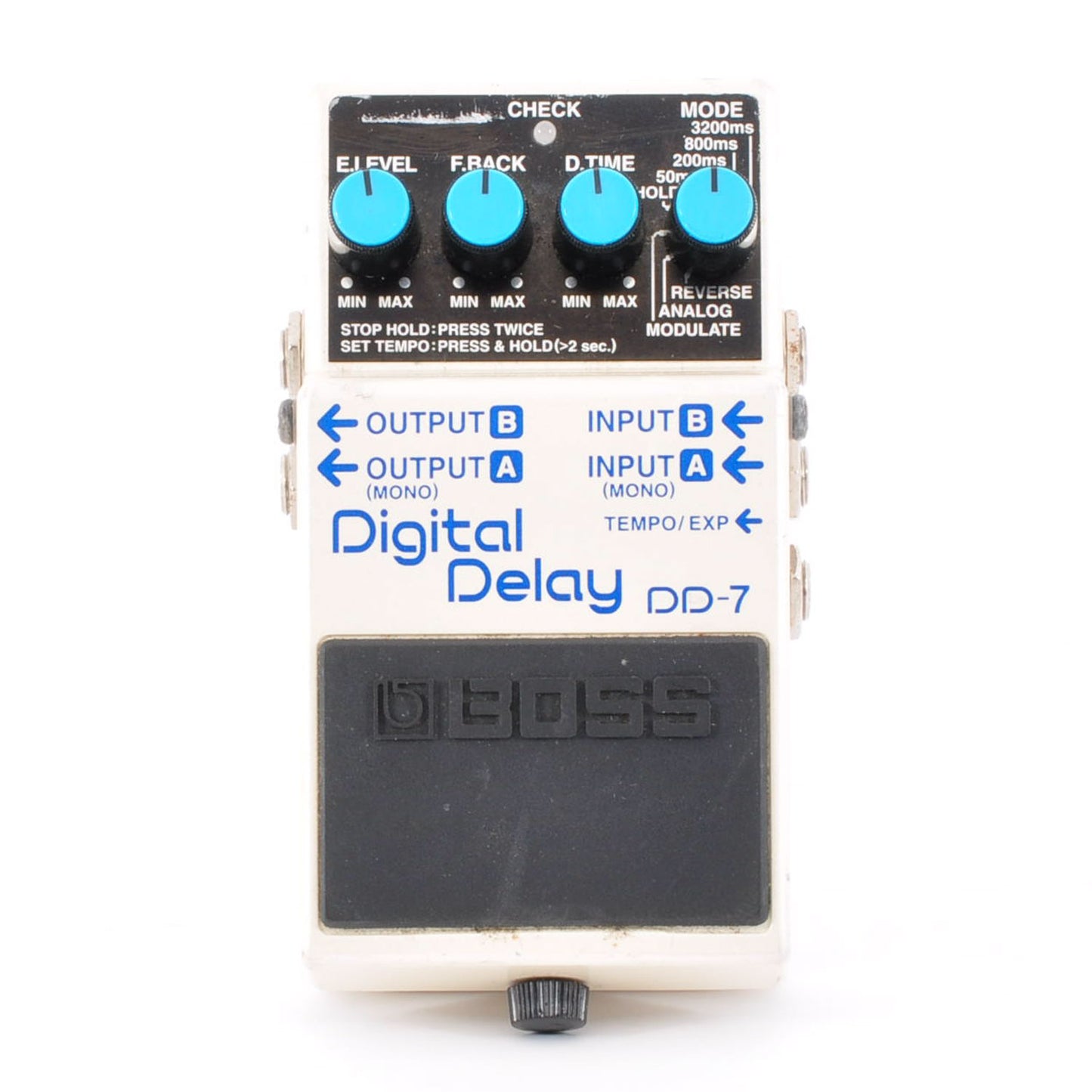 Boss DD-7 Digital Delay Guitar Effects Pedal Made In Taiwan 2008 Used From Japan #AX00821