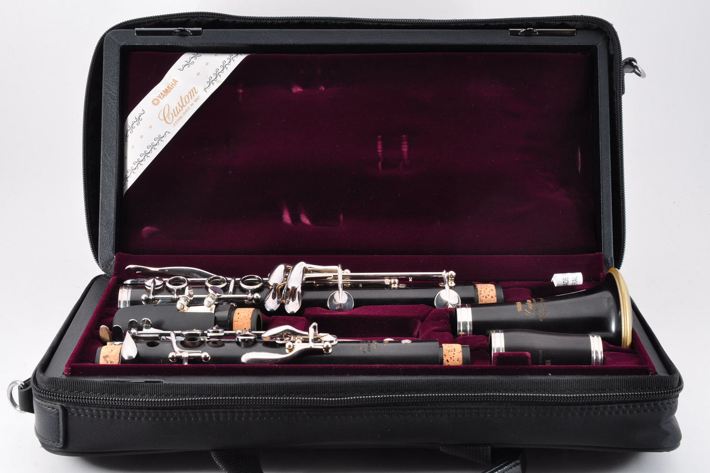 Yamaha YCL-852IIV Custom CS Clarinet Bb Made In Japan w/Case Used From Japan #08427
