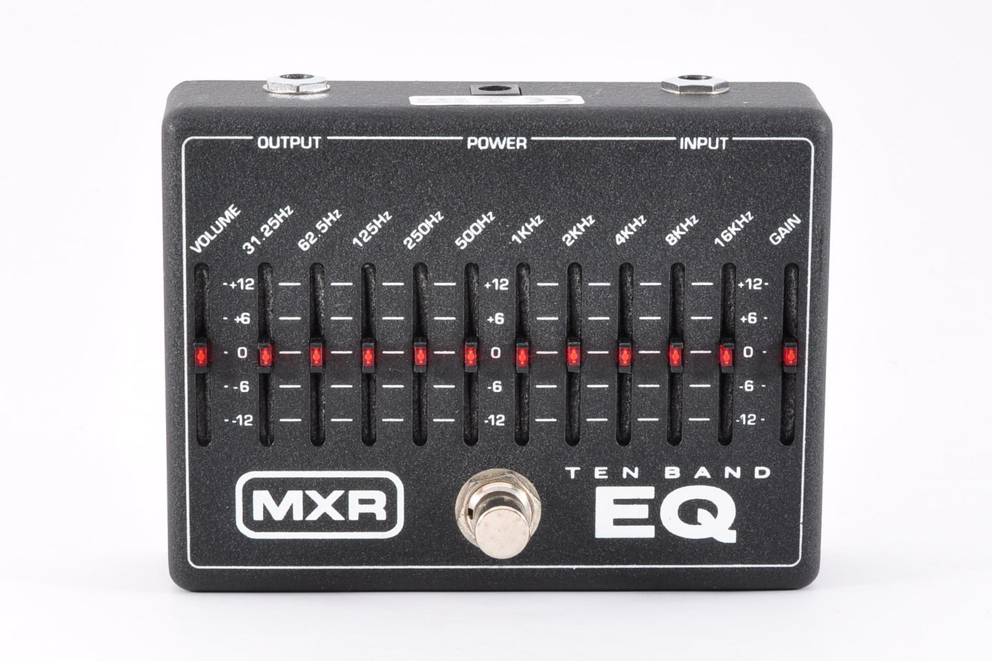 Mxr M108M 10 Band EQ Equalizer Guitar Effects Pedal w/18v Adapter Used From Japan