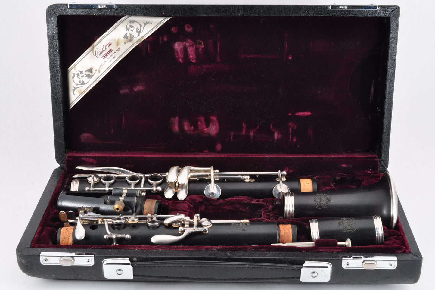 Yamaha YCL-851II Clarinet Custom CX Made In Japan w/Case Mouthpiece Used From Japan #006606