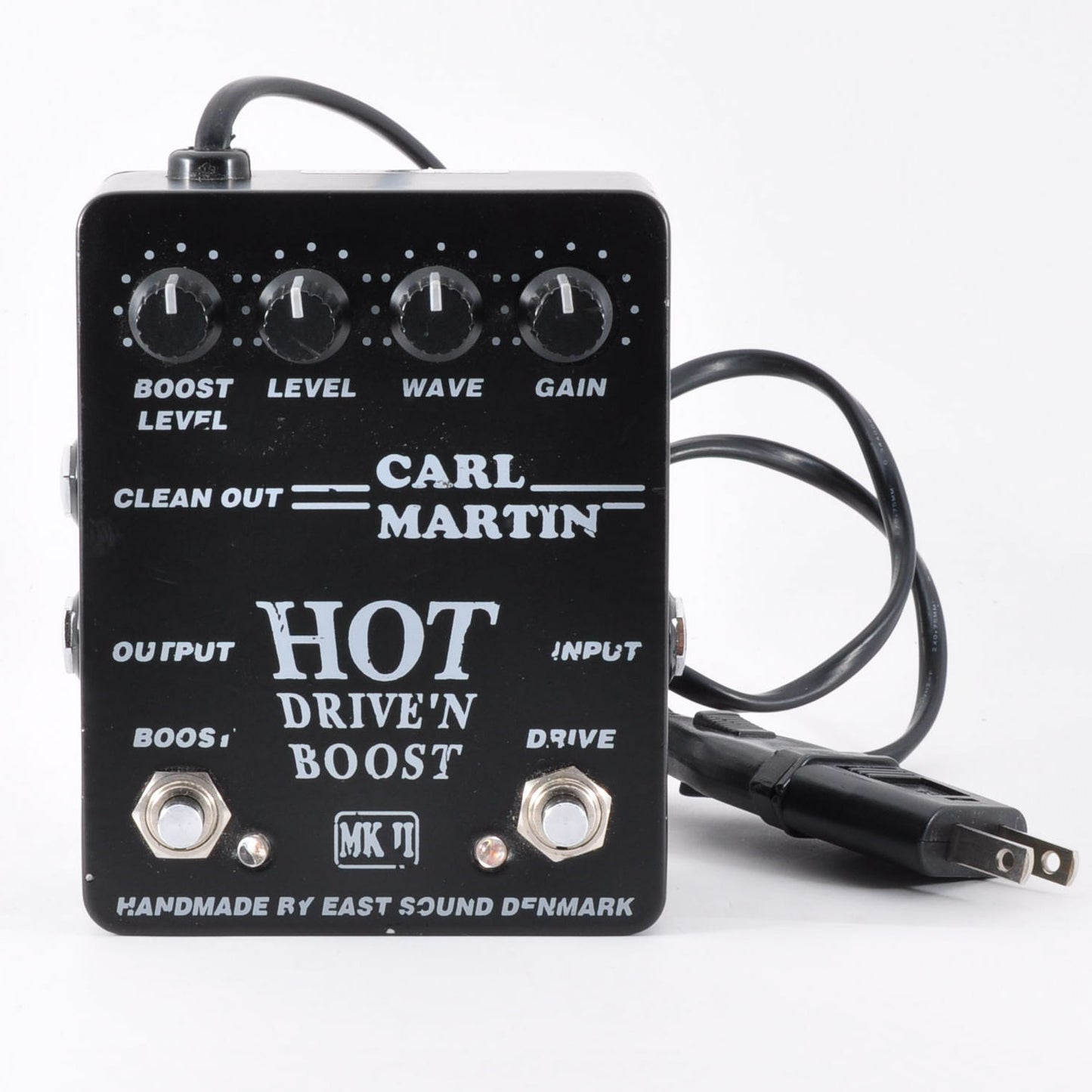 Carl Martin Hot Drive'n Boost MkⅡ MK2 Overdrive Booster Guitar Pedal Used From Japan