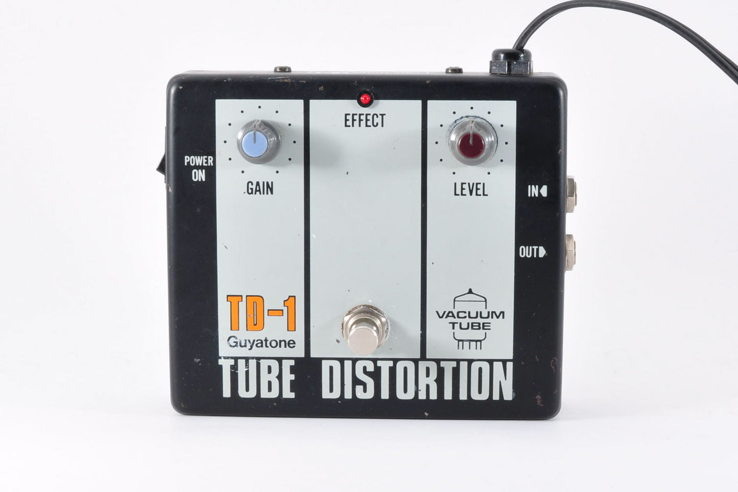 Guyatone TD-1 Vacuum Tube Distortion Guitar Effects Pedal 100v Tested Used From Japan #5903300