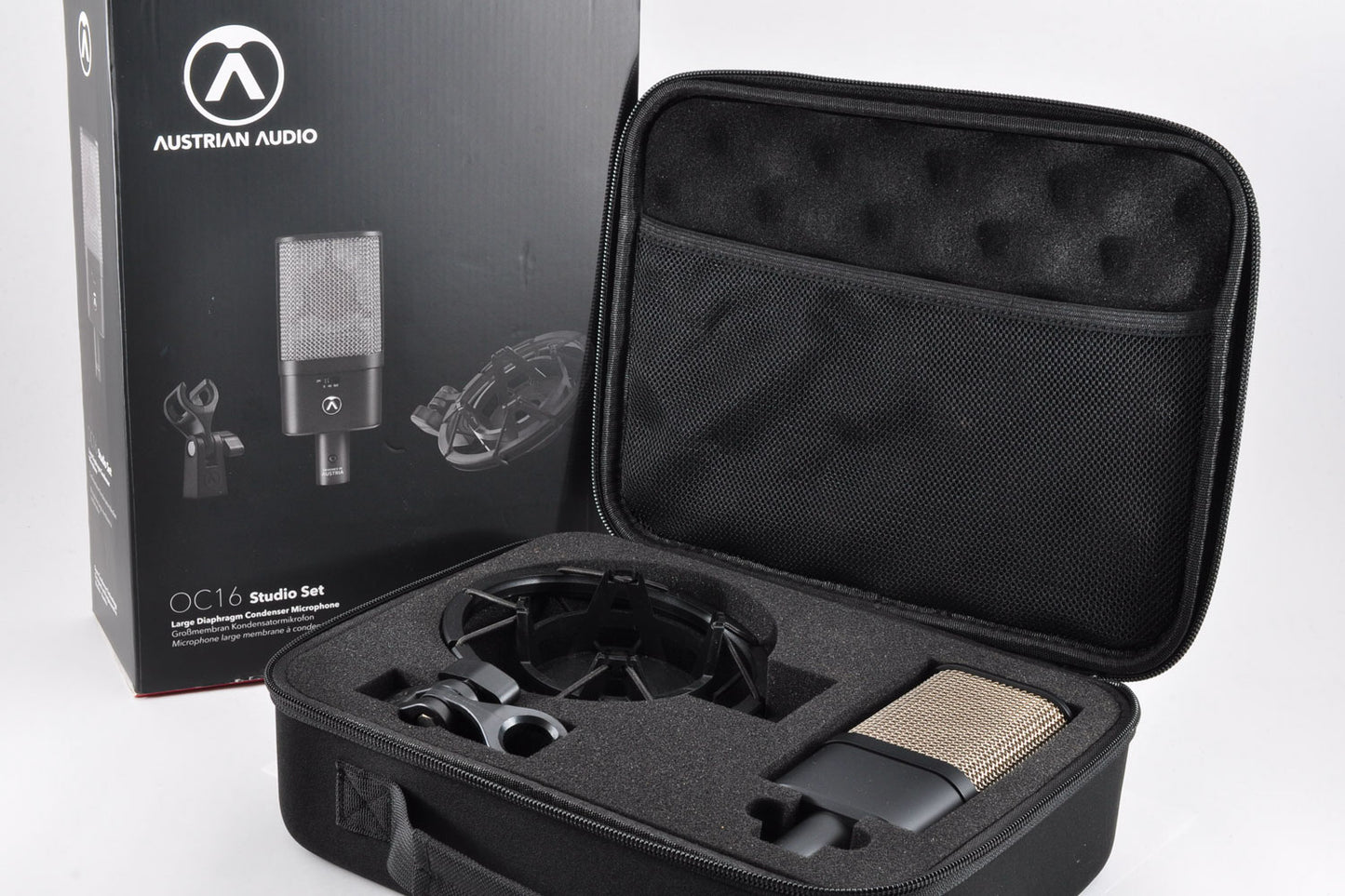 Austrian Audio OC16 Large-Diaphragm Cardioid Condenser Microphone Bundle Used From Japan