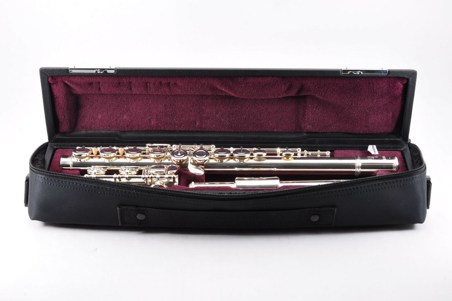 Yamaha YFL-312 Flute Silver E-Mechanism w/Case Carrybag Made In Indonesia Used From Japan #71434