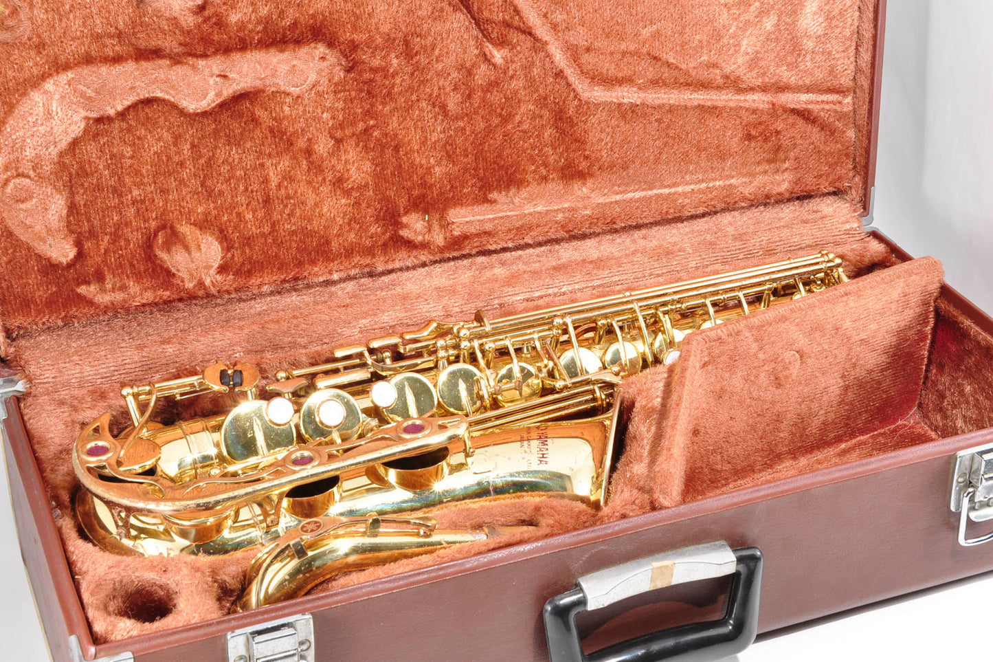 Yamaha YAS-32 Alto Saxophone Purple Logo Made In Japan Eb Key Used From Japan #015010