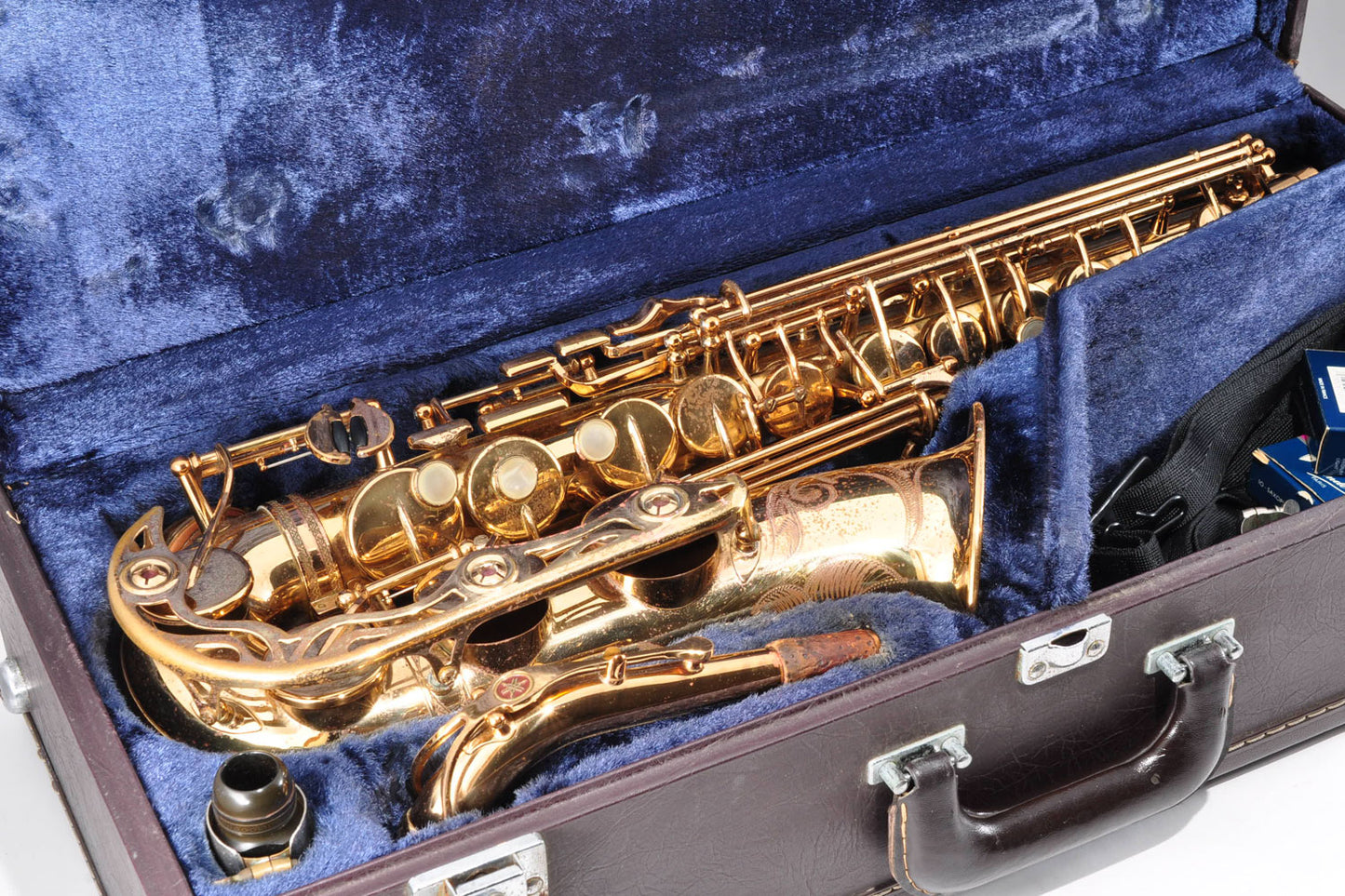 Yamaha YAS-62 Alto Saxophone First Model Made In Japan w/Case Mouthpiece Used From Japan #007185