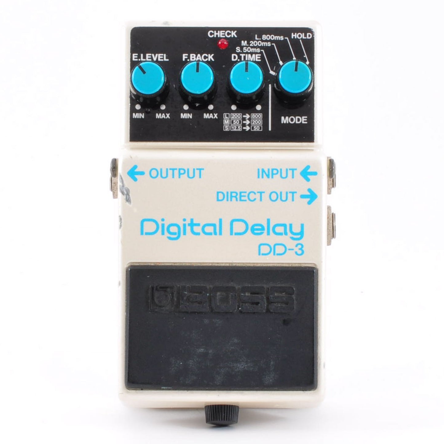 Boss DD-3 Long Chip Digital Delay Guitar Effects Pedal Made In Japan 1987 Used From Japan #791798
