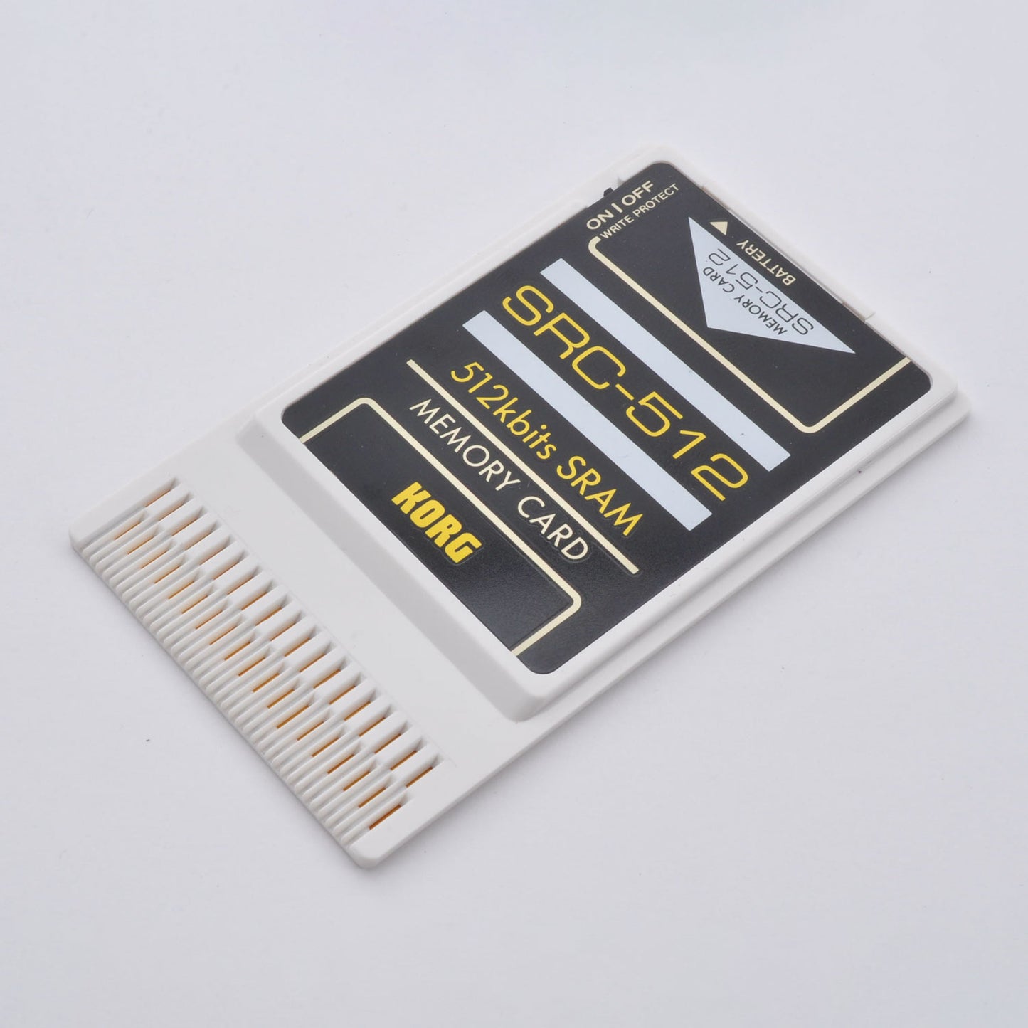 Korg SRC-512 512kbits SRAM MEMORY CARD 01/W X3 03R/W Used From Japan