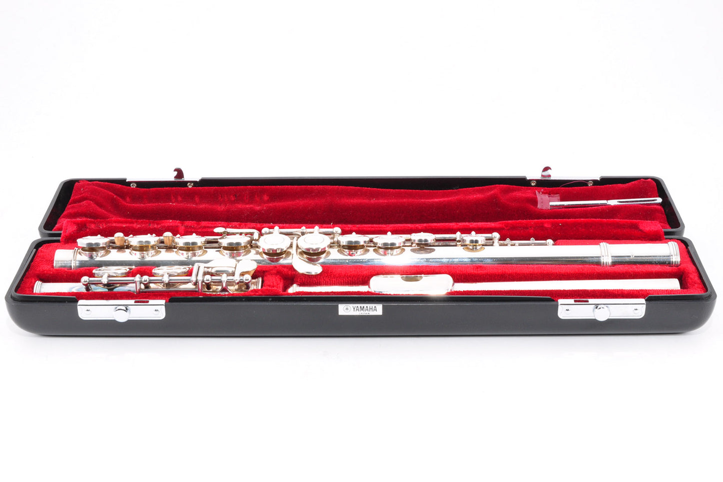 Yamaha YFL-411 Flute Silver Made in Japan Used w/Case JAPAN Used From Japan #12462
