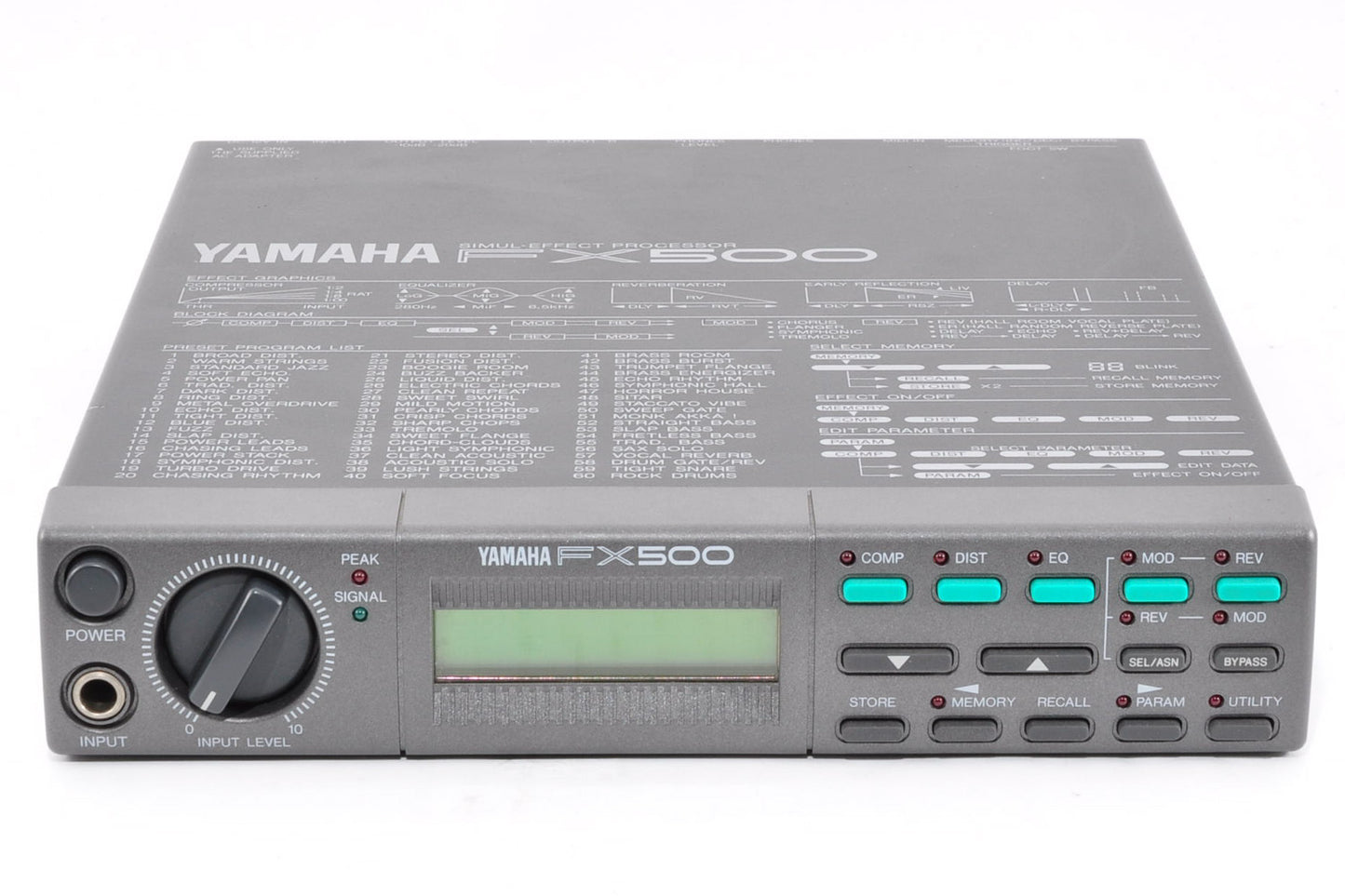 Yamaha FX500 SIMUL-EFFECT Processor Guitar Effect Unit Made In Japan Used From Japan #PX01434