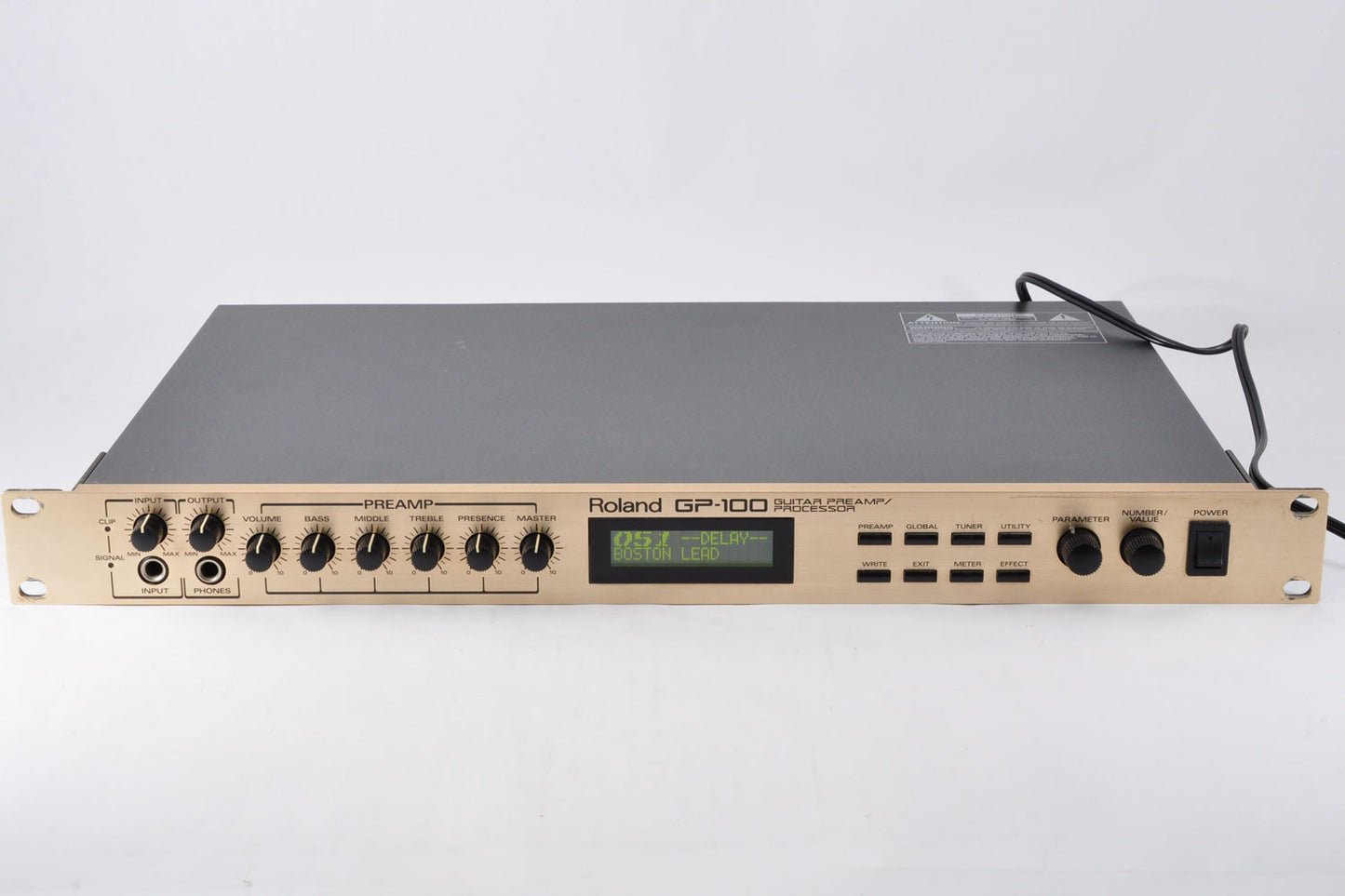 Roland GP-100 Guitar Preamp Processor Multi Effector 1U Rack Mount Made In Japan Used From Japan #ZH74133