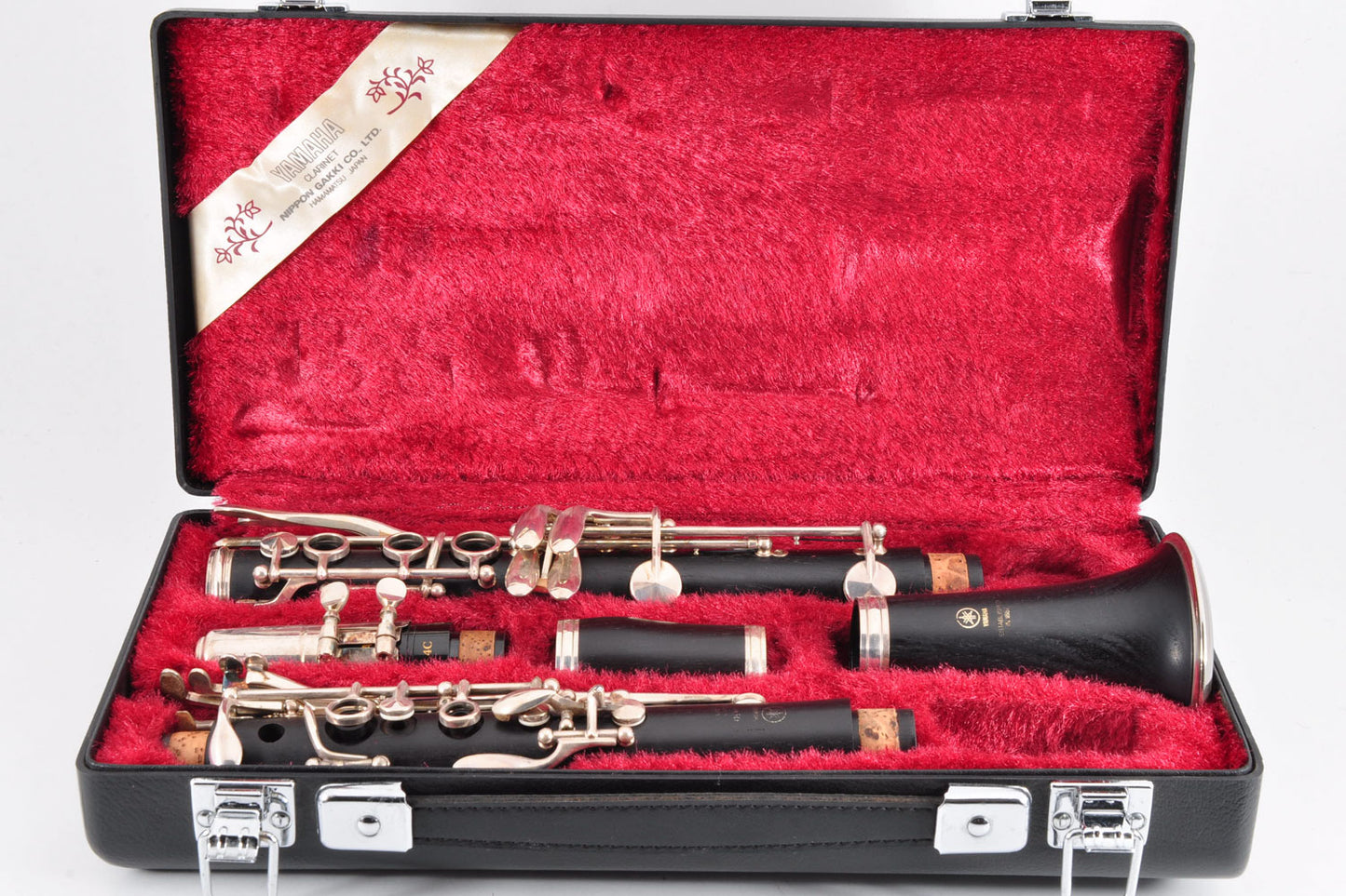 Yamaha YCL-450 Clarinet Bb w/Case Mouthpiece Ligature Made In Japan Used From Japan #123764
