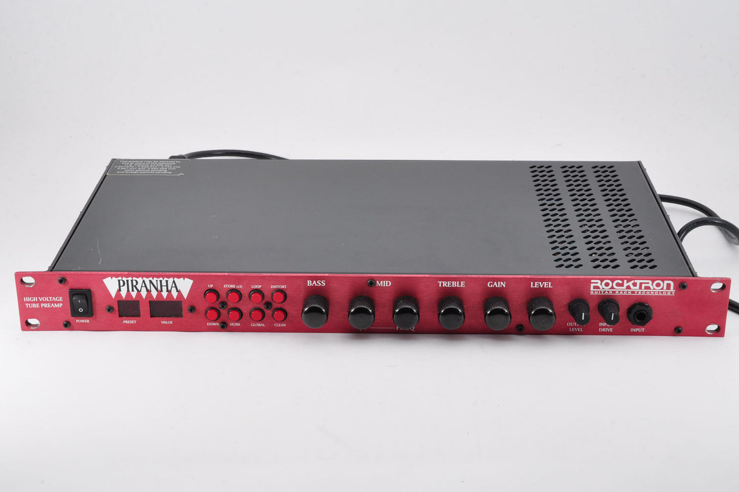 Rocktron Piranha High Voltage Tube Guitar Preamp Rackmount Made In U.S.A. Used From Japan #27549