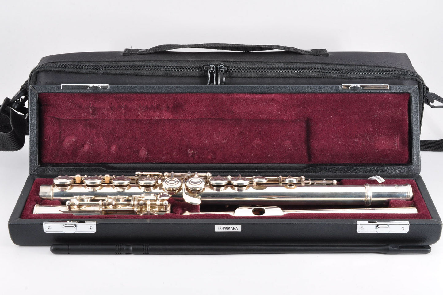 Yamaha YFL-312 Flute Silver Made In Indonesia w/Hardcase Used From Japan #77817