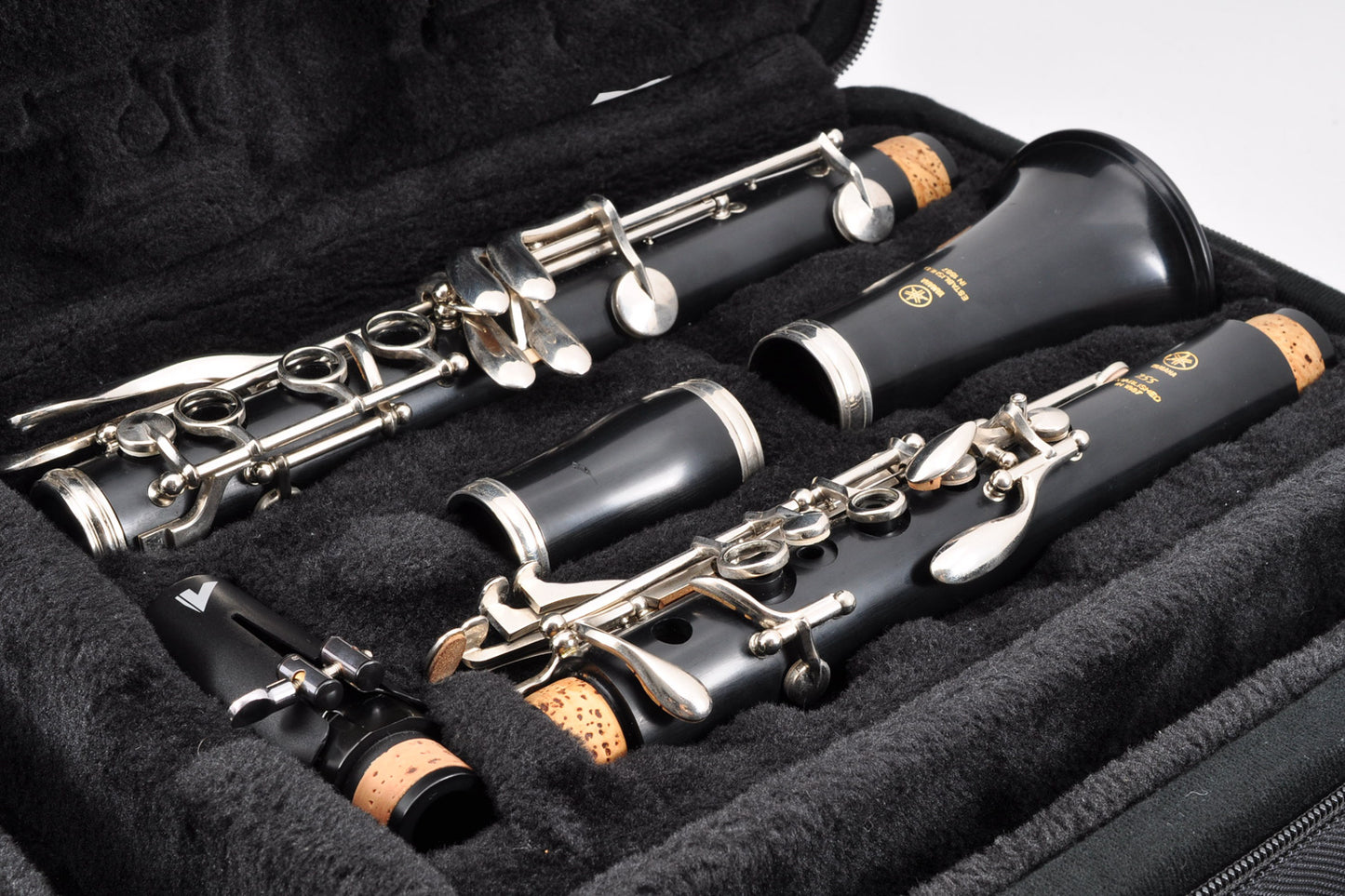 Yamaha YCL-255 Clarinet w/Casebag Mouthpiece Ligature Made In Indonesia Used From Japan #M67312