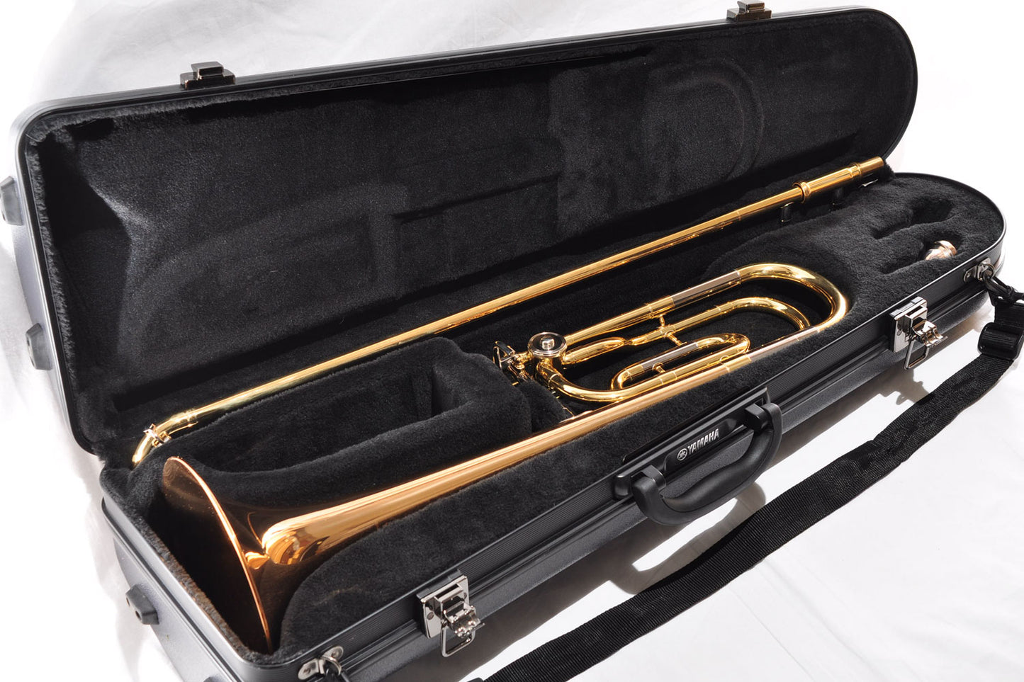 Yamaha YSL-456G Tenor Bass Trombone w/Hardcase Mouthpiece Made In Japan Used From Japan #799424
