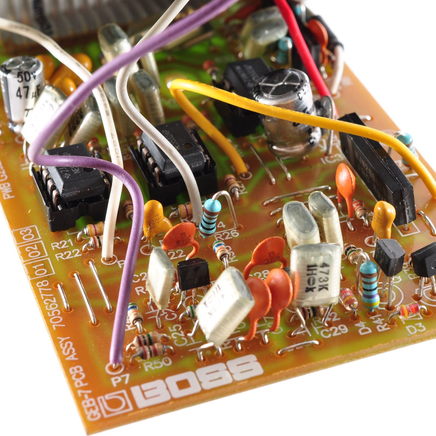 Boss GEB-7 Modified Noiseless For Bass Equalizer EQ Pedal Mod Used From Japan #HW81770