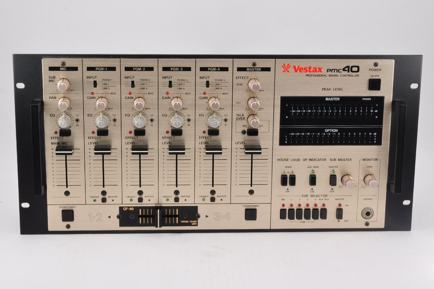 Vestax PMC-40 Professional Mixing Controller DJ Made In Japan Vintage Used From Japan #590040