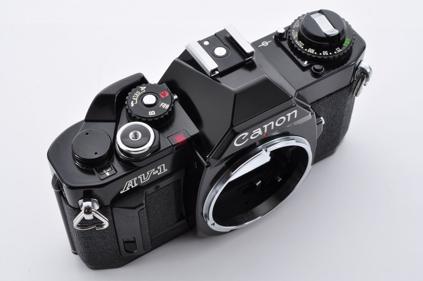 Canon AV-1 Black 35mm SLR Film Camera Body Only From Japan #845647