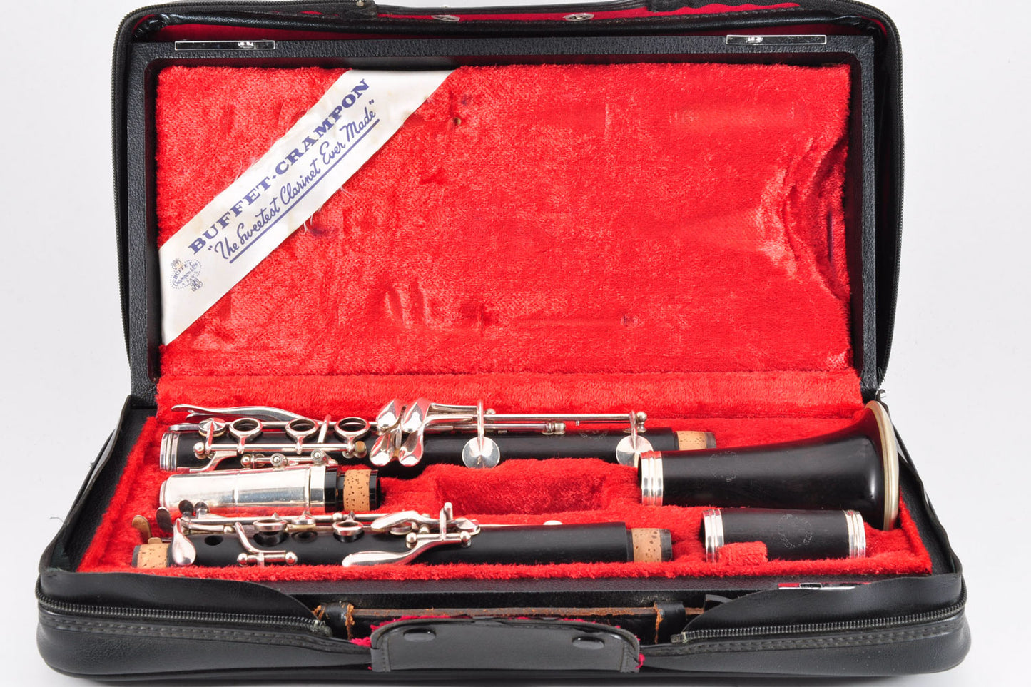 Buffet Crampon EVETTE SCHAEFFER Bb Clarinet Made In France w/Case Used From Japan #K34004