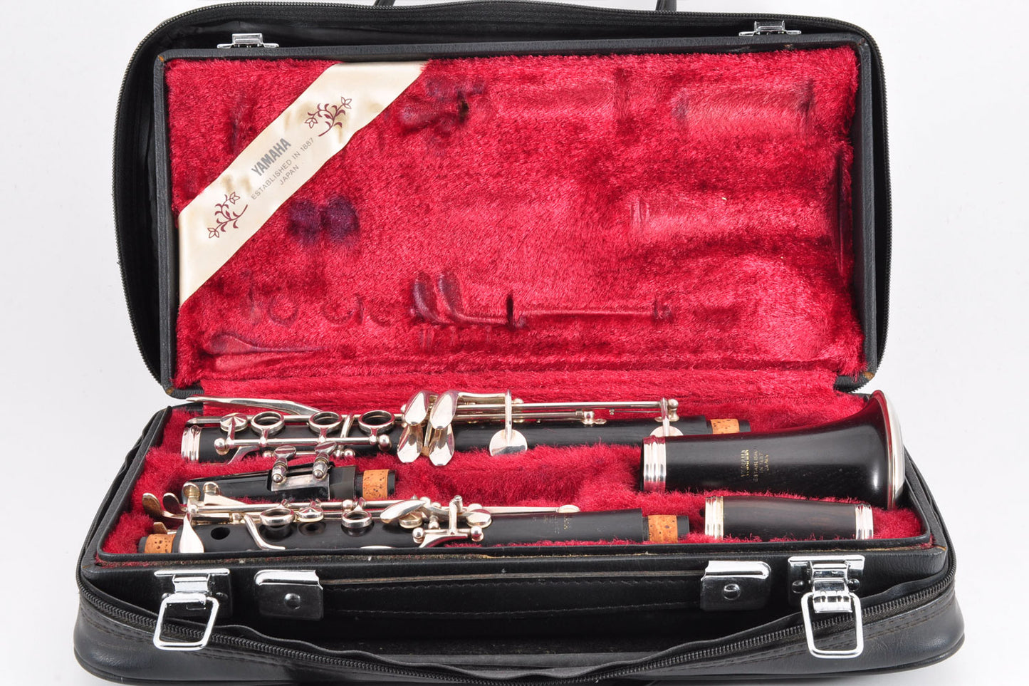 Yamaha YCL-452 Clarinet Bb w/Case Mouthpiece Made In Japan Used From Japan #006343
