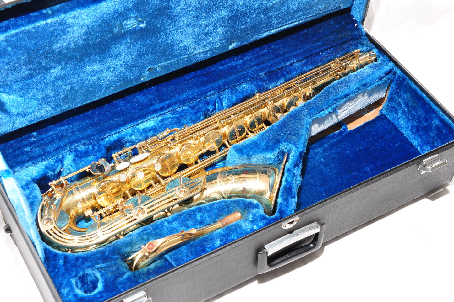 Yamaha YTS-61 Tenor Saxophone Purple Logo Made In Japan w/Case Used From Japan #010807
