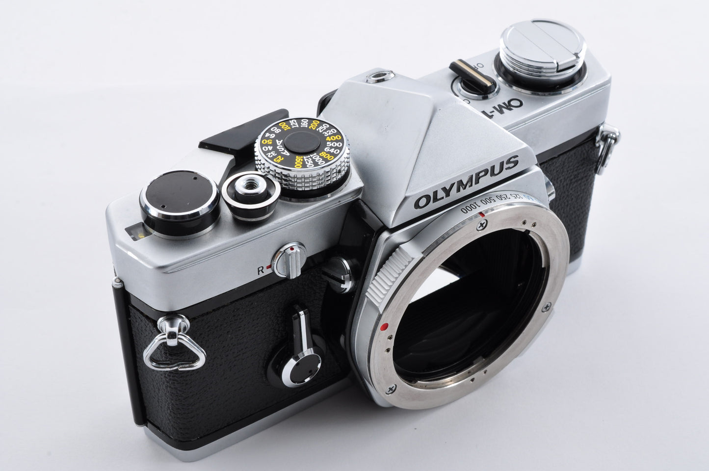 OLYMPUS OM-1 Silver Maintained 35mm SLR G.ZUIKO AUTO-S 50mm F1.4 From Japan #343180