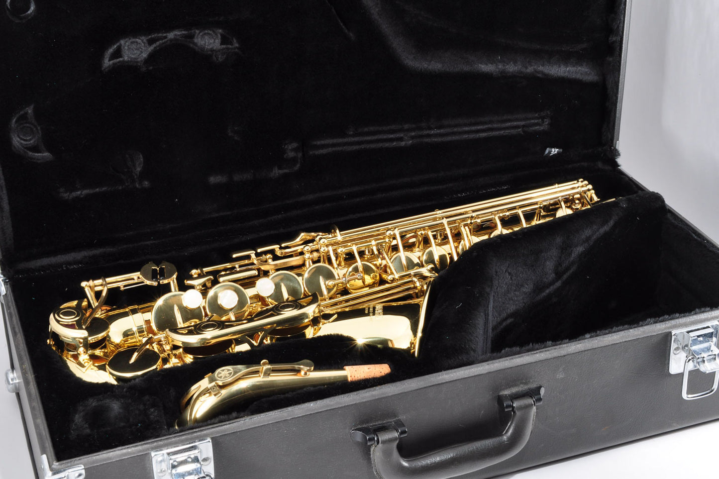 Yamaha YAS-24Ⅱ Alto Saxophone Made In Japan w/Hardcase Used From Japan #012821