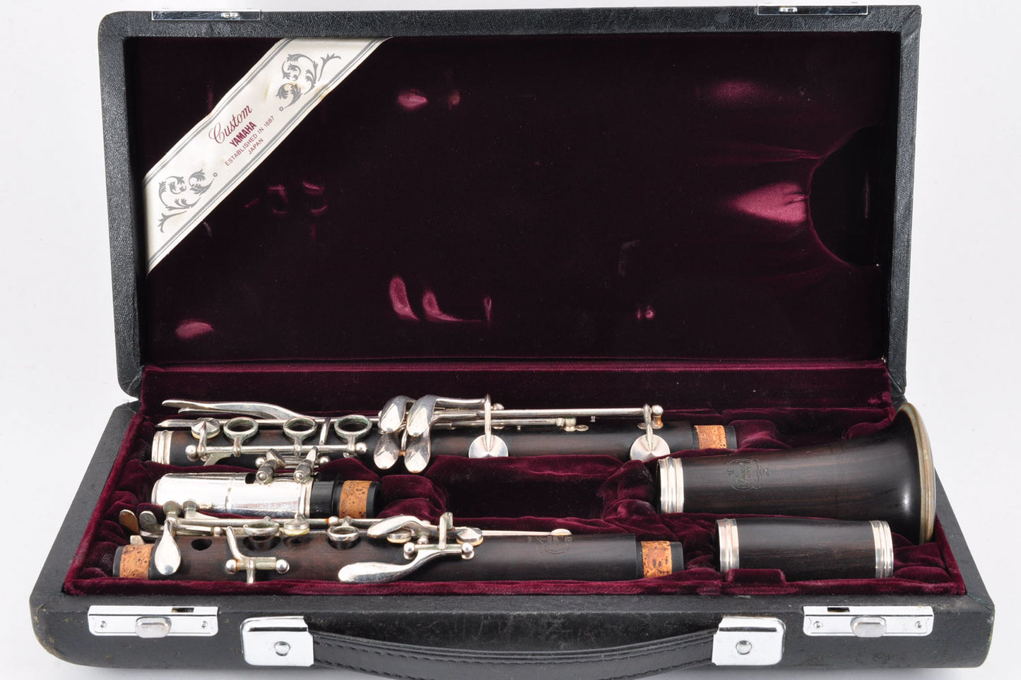 Yamaha YCL-854 Clarinet Custom AE w/Case Mouthpiece Ligature Made In Japan Used From Japan #01809