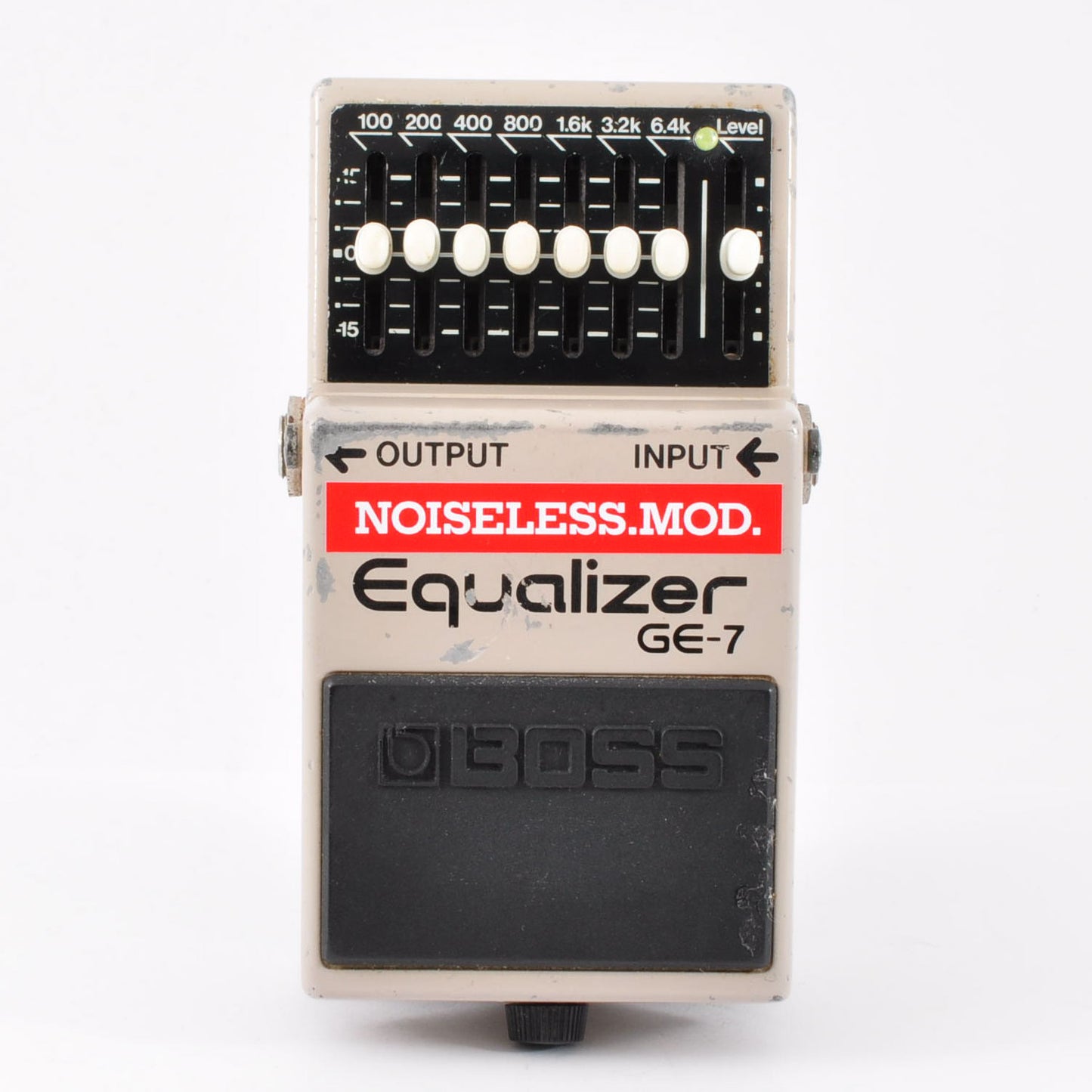 Boss GE-7 Modified Noiseless Equalizer Made in Japan 1991 Guitar Effects Pedal Used From Japan #QD20242