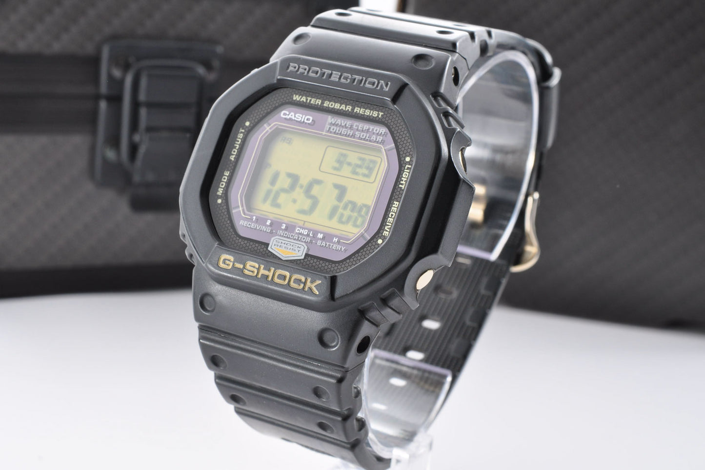 Casio G-Shock GW-5625AJ-1 25th Anniversary Limited Model 2924 Dawn Black Used From Japan
