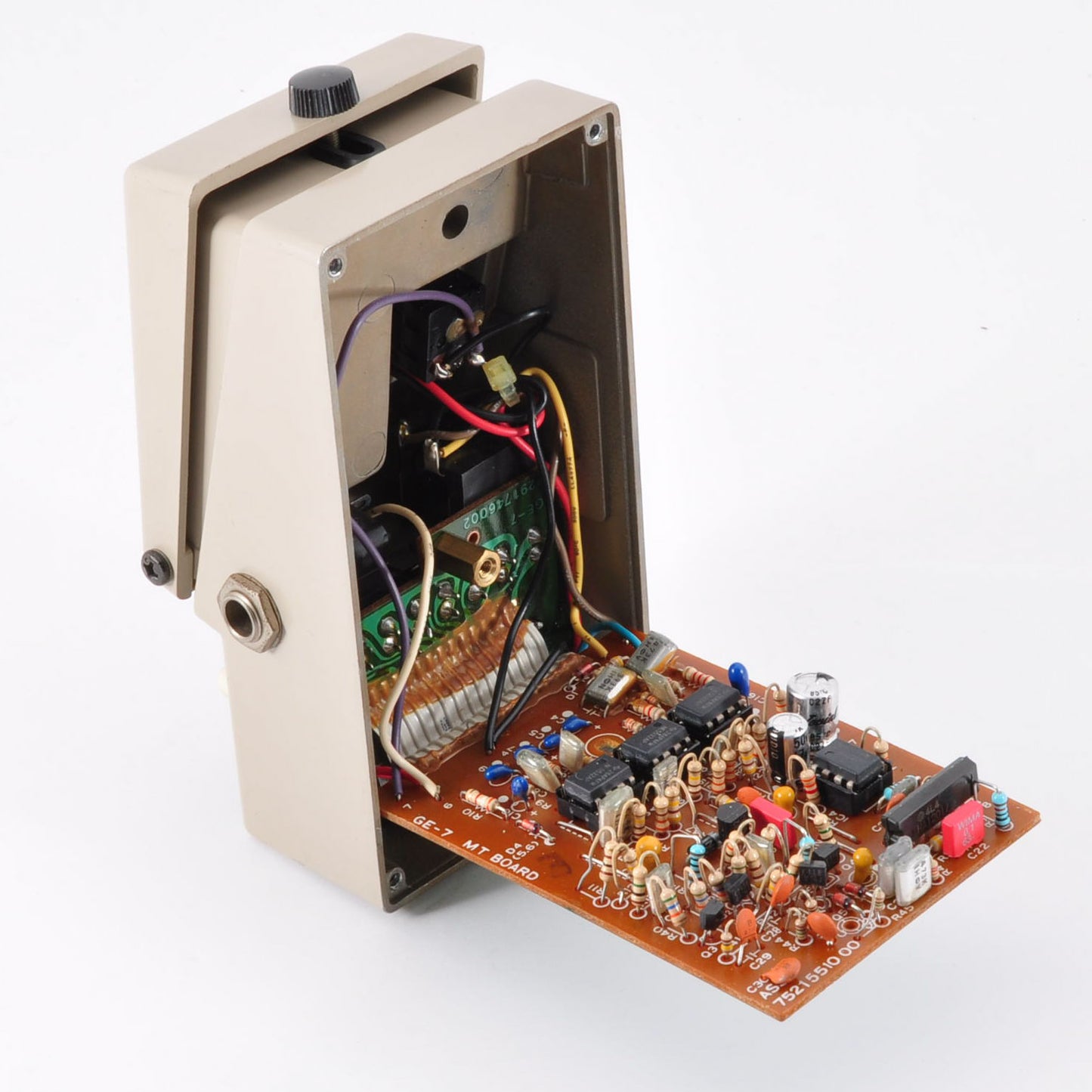 Boss GE-7 Modified Noiseless Equalizer PSA.OK Made In Taiwan 1995 Guitar Effects Pedal Used From Japan #CH09483