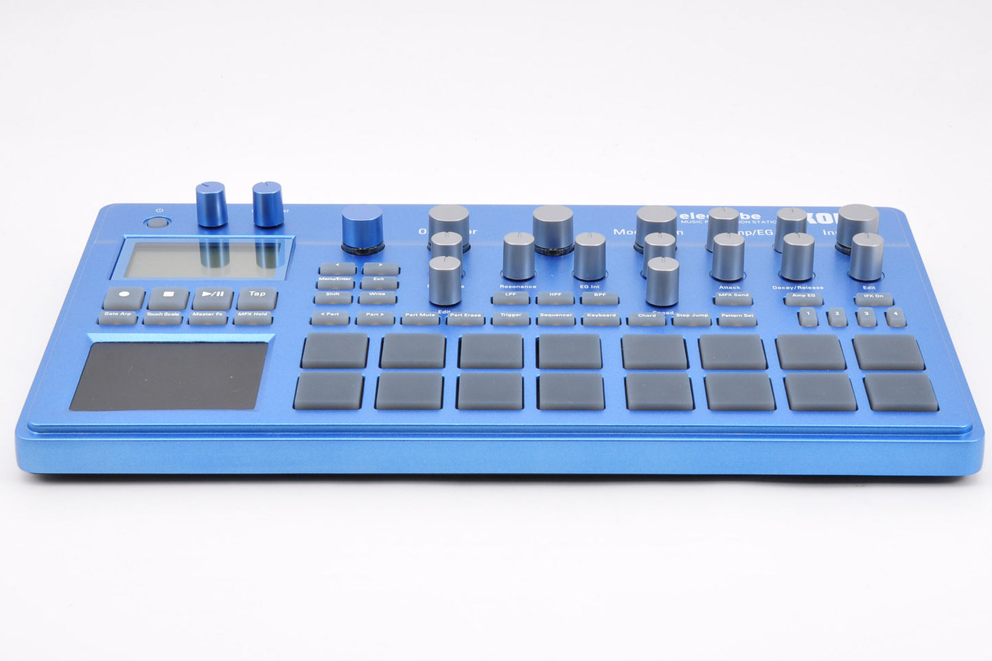 Korg ELECTRIBE 2 Music Production Station Sequencer Synthesizer BLUE Used From Japan #026065