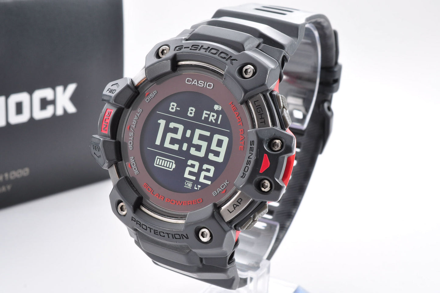 Casio G-shock G-squad GBD-H1000-8JR Men's Watch Bluetooth Gps Solar 3475 Used From Japan
